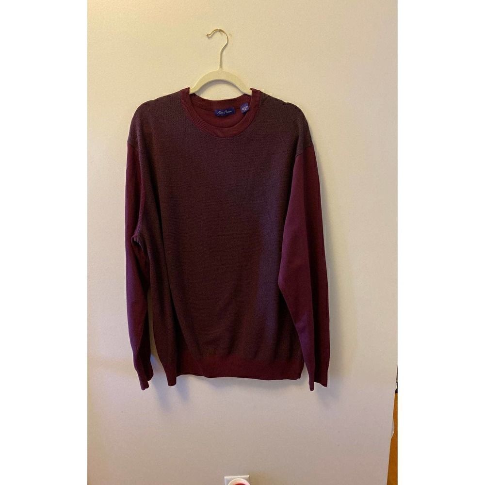 Alan Flusser Burgundy Sweater